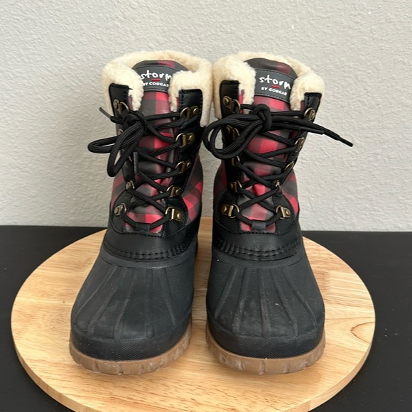 Cougar Waterproof Lace-Up Winter Boots - Carlisle - Picture 1 of 7